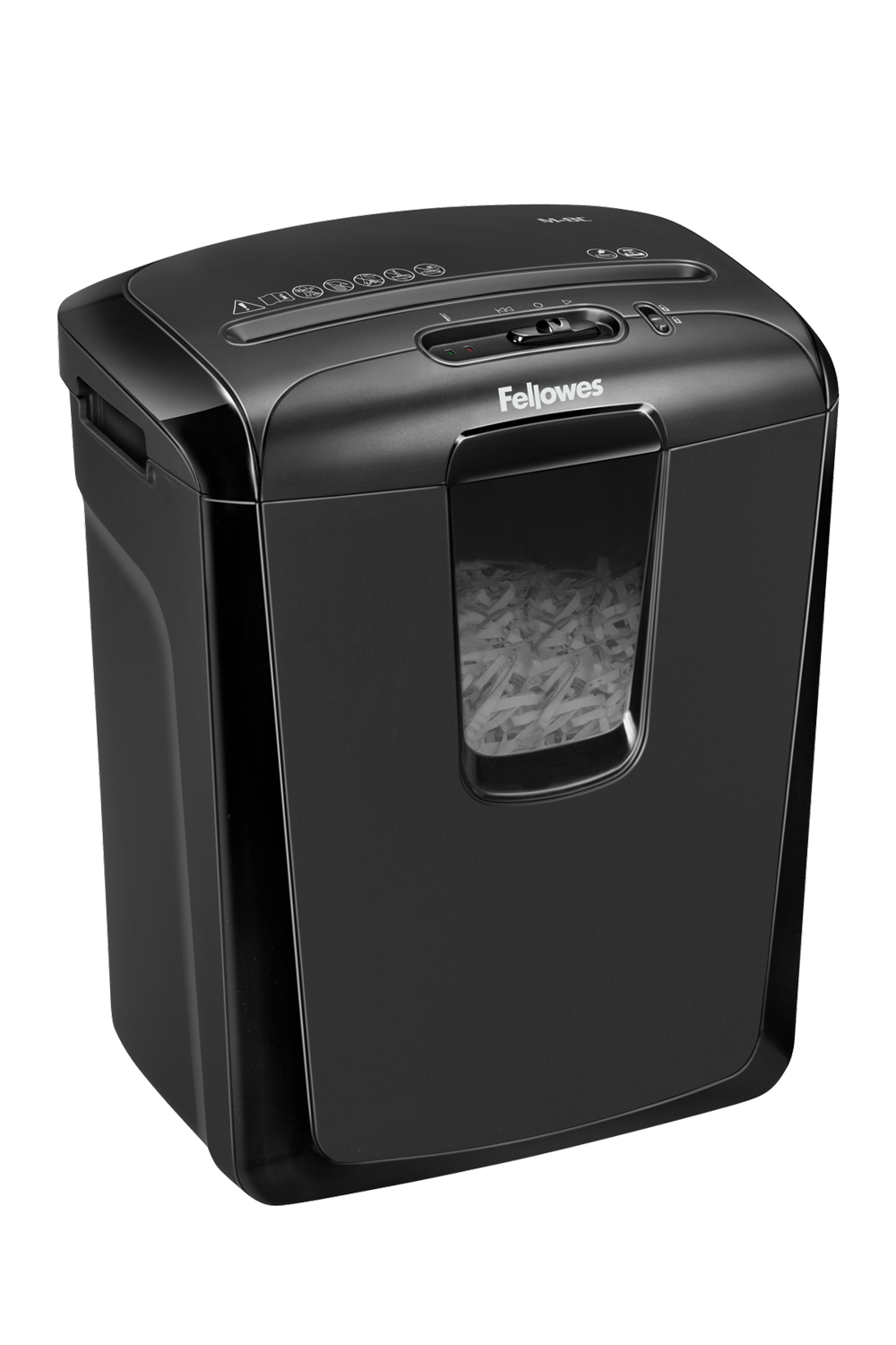 Знищувач паперу M-8c, 8 арк., фрагменти 4х50мм, корзина 15л Fellowes f.U4604101